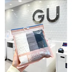 Quần chip Gu set 6 Nhật Bản siêu xinh co giãn thoải mái thấm hút nhanh