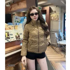 Áo khoác phao siêu nhẹ NY 9311 có mũ tháo rời cổ cao siêu ấm - May7254