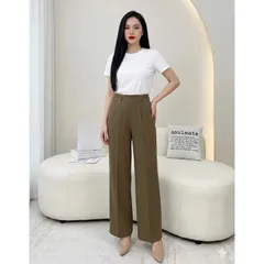 Quần công sở ống suông bản 93cm form vừa dễ mặc, kiểu dáng trẻ trung - May7254