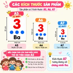 Thẻ Học Thông Minh Số Đếm 1-10 Cho Bé - Bộ 10 Thẻ Học Số Đếm Tiếng Việt - Thẻ Học Thông Minh Giúp Bé Nhận Biết Số (bs3)