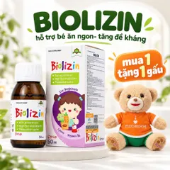 Kẽm hữu cơ Biolizin Aplicaps by clover 50ml 1 lọ
