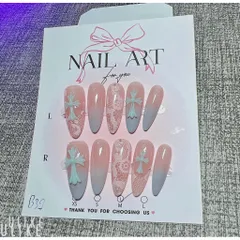 B39- nailbox thiết kế ren phối thánh giá siêu hot