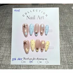 B36- nailbox thiết kế pastel ngôi sao hot 2026