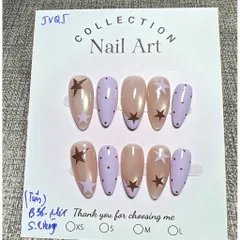 B36- nailbox thiết kế pastel ngôi sao hot 2026