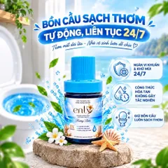 MUA 3 CỐC TẶNG 1 SÁP THƠM   50K - ENLY cốc thả bồn cầu thơm mát diệt khẩu bảo vệ sức khoẻ gia đình Tẩy Viên