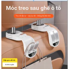 Có Thể Thu Vào Móc Xe Ô Tô Ghế Sau Móc Trước Phía Sau Móc Nhỏ Lưu Trữ Nội Thất Đồ Dùng Xe Hơi Thiết Thực