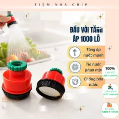 Đầu Sen Tắm Tăng Áp 1000 Lỗ Phun Tia Siêu Mịn Tiết Kiệm Nước