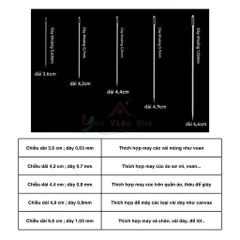Hộp Kim Chỉ 40 Món Tiện Lợi Khâu Vá Quần Áo - Bộ Hộp Kim Chỉ May Vá Đa Năng