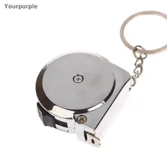 Thước Cuộn Mini Nhỏ Gọn  Di Động Thước Băng Di Động Móc Chìa Khóa Di Động 2 M Thước Băng Thép Gia Đình