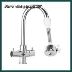 Vòi Nối Tăng Áp Xoay 360 Độ