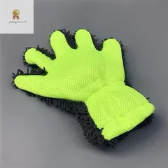 Găng Tay Rửa Xe Xỏ 5 Ngón San Hô Tạo Bọt Rửa Xe Ô Tô, Găng Tay Siêu Tạo Bọt, Chất Liệu Mềm Mịn Dễ Luồn Ngóc Ngách