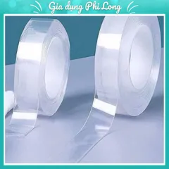 Băng Dính Trong Suốt 2 Mặt Đa Năng Đủ Kích thước