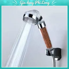 Vòi Sen Tắm Tăng Áp Cao Cấp Xoay 360 độ( có vỉ)