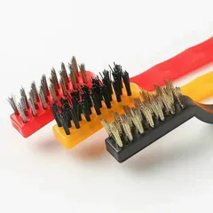 Sét 3 Bàn Chải Sắt Nhỏ Đánh Bóng Kim loại rỉ sét.🤝🤝