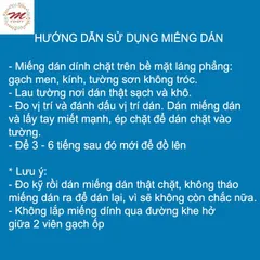 Thanh 6 Móc Trong Tiện Lợi (có Vỉ Bọc) Móc Dán Tường Siêu Kết Dính