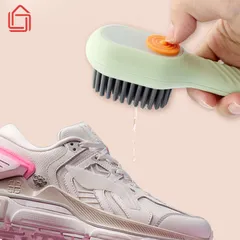 Bàn Chải Chà Giày Có Khoang Chứa Xà Phòng, Bàn Chải Vệ Sinh Chà Đồ Siêu Sạch Có Thể Treo Tường Tiện Lợi
