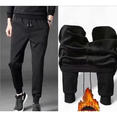 Quần nỉ lót lông nam siêu ấm chống chọi đại hàn dáng Jogger thể thao chất dày dặn co dãn tốt mã 801