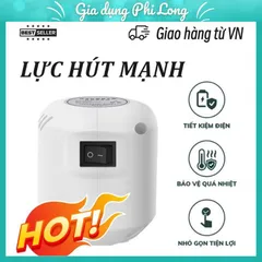 Bơm Điện Hút Chân Không Quần Áo Siêu Mạnh Dùng Động Cơ Bền Bỉ, Kích Thước Nhỏ Gọn, Thao Tác Đơn Giản Dễ Sử Dụng