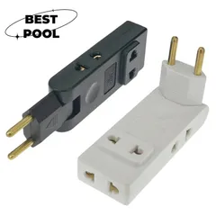 Ổ Cắm Tường Nối Dài EU 4 Trong 1, Ổ Cắm Điện 180 Độ Cắm Adapter Du Lịch Aadapter Di Động Điện Chuyển Đổi
