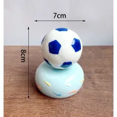 Tượng Gốm Trang Trí Hình Quả Bóng Đá, Bóng Rổ Decor Bàn Làm Việc, Kệ Tivi Phong Cách Thể Thao Dễ Thương