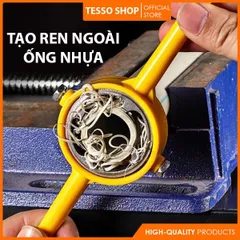 Bộ Tạo Khớp Nối Ren Cho Ống Nước, Bộ Tạo Ren Ống Nhựa Chuyên Dụng Giúp Sửa Chữa, Lắp Ráp Dễ Dàng, Sét 6 Món
