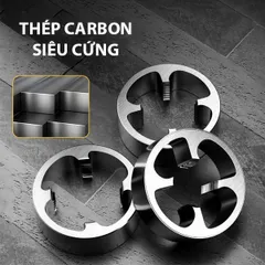 Bộ Tạo Khớp Nối Ren Cho Ống Nước, Bộ Tạo Ren Ống Nhựa Chuyên Dụng Giúp Sửa Chữa, Lắp Ráp Dễ Dàng, Sét 6 Món