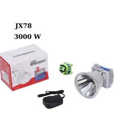 Đèn pin đội đầu XJ78 siêu sáng chiếu xa ánh sáng trắng, vàng pin trâu công suất lớn vỏ hợp kim nhôm
