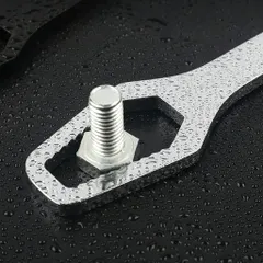 S50 Sờ lê Torx đa năng Độ dày Tự thắt chặt Bảng cờ lê có thể điều chỉnh Hai đầu Torx Sờ lê  EH610