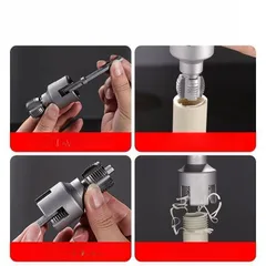 Mũi Tạo Ren Trong Ngoài Ống Nước PPR D20/D25 – Dụng Cụ Gắn Khoan Tiện Lợi
