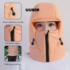 Mũ Bomber, Mũ mùa đông đi xe đạp ấm áp, ngoài trời dày tích hợp mặt tai chống gió Mũ Nga dành cho nam nữ