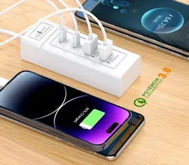 Ổ Cắm 4 Cổng Sạc Đa Năng – Tiện Lợi và Hiệu Quả Cho Mọi Thiết Bị Điện Tử