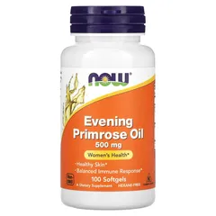 (Hàng ngoại) Tinh dầu hoa anh thảo Now Evening Primrose Oil 500mg 250 viên