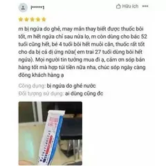 3 TUÝP TẶNG 1 Kem Bôi Nấm Ngứa Viêm Da Cơ Địa NHẬT BẢN Hắc Lào, Tổ Đỉa, Vẩy Nến, Á Sừng, Lang Ben Hiệu Quả