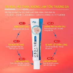Kem Hỗ Trợ  Mụn Viêm, Mụn Đầu Đen, Mụn Đầu Trắng, Mụn Tuổi Dậy Thì, Mờ Thâm Mụn