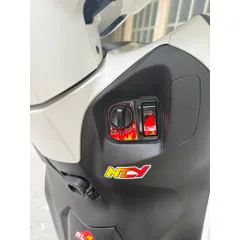 Tem Sticker Nhựa Nổi Phản Quang 3M, Dán Ổ Khoá Smartkey Honda V2, 4 Mẫu Lửa 2025