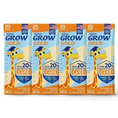 Thùng 48 hộp sữa pha sẵn Abbott Grow Gold hương vani 110ml/180ml
