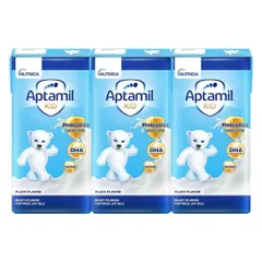 [Lốc 3 Hộp] Sữa pha sẵn Aptamil Kid 110ml/180ml, tiêu hóa khỏe mạnh, tăng sức đề kháng