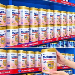 Sữa Bột Metacare Colos Lactoferrin Plus 0+, 1+, 2+ Lon 800g Cho Bé