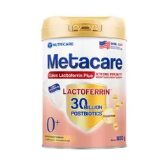 Sữa Bột Metacare Colos Lactoferrin Plus 0+, 1+, 2+ Lon 800g Cho Bé