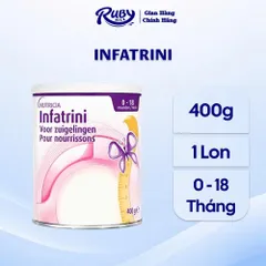 [CÓ TEM CHỐNG GIẢ] Sữa cao năng lượng Infatrini 400g,  Đức sữa cao năng lượng cho bé từ 0-18 tháng tuổi - RubyMilk 182