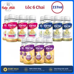 Lốc 6 Chai Sữa Bột Pha Sẵn Varna Complete, Diabetes, Colostrum 237ml - Dinh dưỡng toàn diện cho người lớn