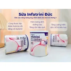 [CÓ TEM CHỐNG GIẢ] Sữa cao năng lượng Infatrini 400g,  Đức sữa cao năng lượng cho bé từ 0-18 tháng tuổi - RubyMilk 182