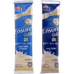Sữa Ensure Gold Dạng Gói 60,6g/gói (Giạo vị ngẫu nhiên)