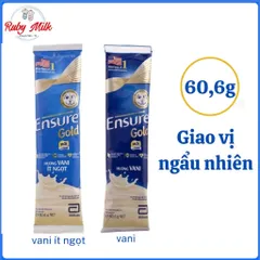 Sữa Ensure Gold Dạng Gói 60,6g/gói (Giạo vị ngẫu nhiên)