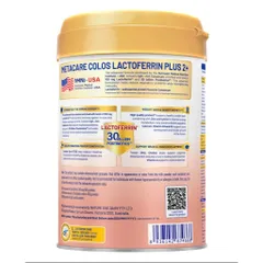Sữa Bột Metacare Colos Lactoferrin Plus Lon 800g – Tăng Đề Kháng, Hấp Thu Tốt, Cho Bé