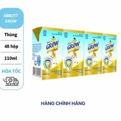 Thùng 48 Hộp Sữa Bột Pha Sẵn Abbott Grow Gold 110ml/180ml