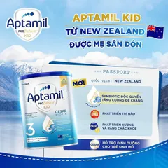 [Combo 2 Lon] Sữa Aptamil New Zealand Profutura Cesar Biotik Số 1,2,3 800g - Sữa Bột Công Thức