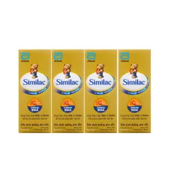 Thùng 48 hộp Sữa bột pha sẵn Similac IQ 110m/180ml