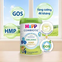[COMBO 2 LON] (TEM VẠN AN) - Sữa Bột Công Thức HIPP Organic Combiotic Số 1,2,3,4 Lon 800g - Tiêu Hóa