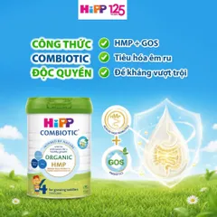 [COMBO 2 LON] (TEM VẠN AN) - Sữa Bột Công Thức HIPP Organic Combiotic Số 1,2,3,4 Lon 800g - Tiêu Hóa